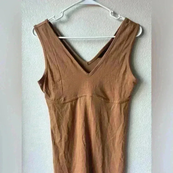 Vero Moda NWT Women’s Short Sleeveless Brown Dress Size S - Picture 4 of 7